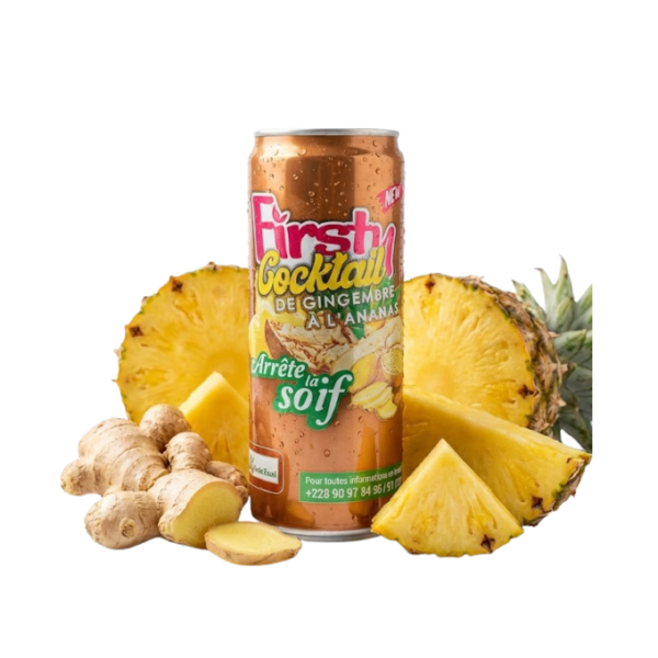 Canettes Gingembre Ananas